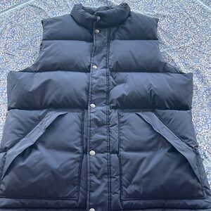Lands' End Men's Dark Blue Down Vest